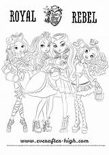 ever After High coloring Pages Ever Raven Madeline Briar  sketch template