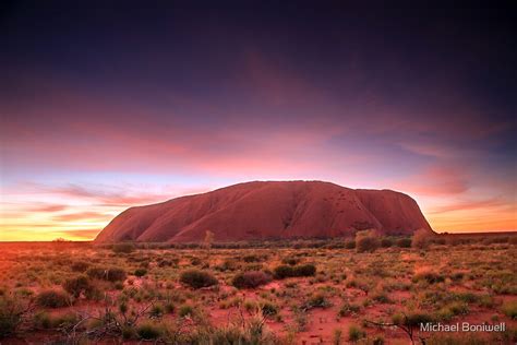 "Ayers Rock (Uluru), Sunrise, NT, Australia" by Michael Boniwell ...