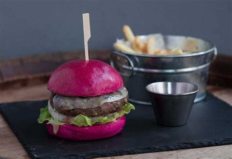 The Gramercy unveils pink burger for October - Restaurants, , FOOD & BEVERAGE, Quirky, Breast ...