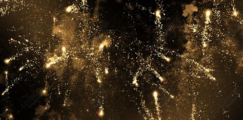 Black Gold Fireworks Background Download Free | Banner Background Image on Lovepik | 400083503