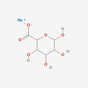 Sodium alginate | C6H9NaO7 - PubChem