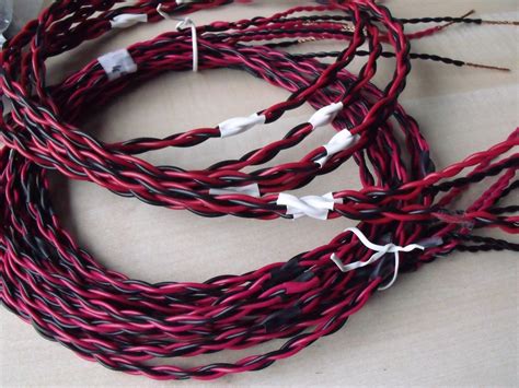 OOZT Badial Komerc: Custom made braided 12awg speaker cable