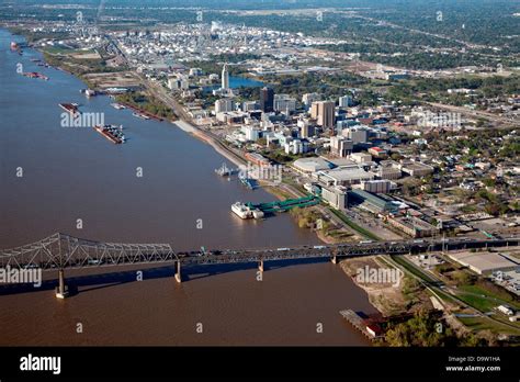 Aerial of Downtown Baton Rouge, Louisiana Stock Photo: 57713078 - Alamy