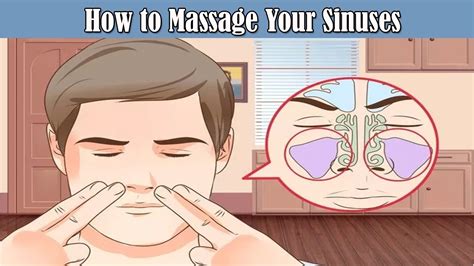 How to Massage Your Sinuses 2016 HD - YouTube