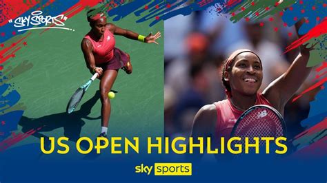 Coco Gauff vs Jelena Ostapenko | US Open highlights | Video | Watch TV Show | Sky Sports