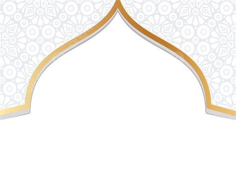 Islamic Background In White And Gold, Wallpaper, Background, Islamic ...