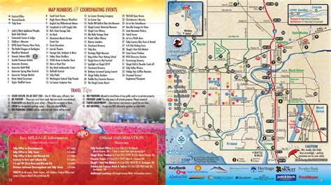 TULIP FESTIVAL | Skagit valley tulip festival, Tulip festival, Map number