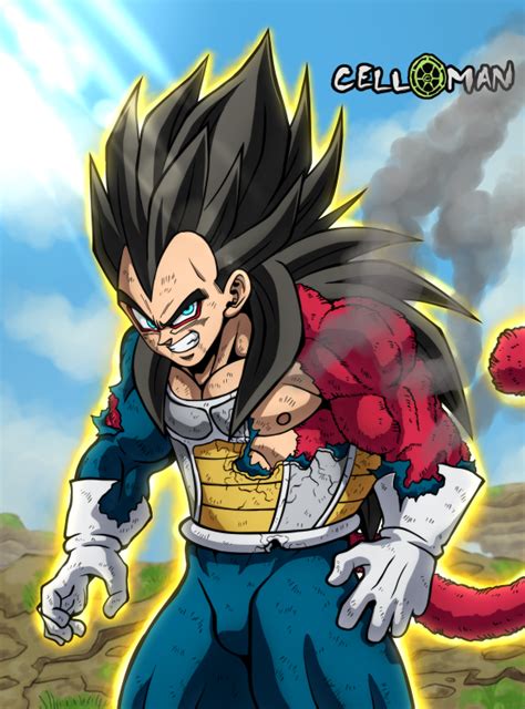 SSJ4 Vegeta by CELL-MAN on DeviantArt | Dragon ball super manga, Anime dragon ball super, Dragon ...