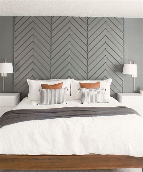 Modern Master Bedroom Wallpaper Accent Wall – BESTHOMISH