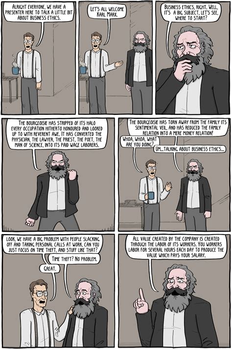 Karl Marx - Existential Comics