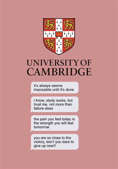 Cambridge university motivation lockscreen wallpaper | Motivasi belajar, Motivasi, Wallpaper ...