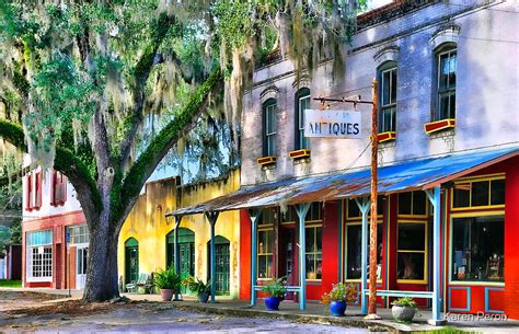 "Downtown Micanopy,FL" by Karen Peron | Redbubble