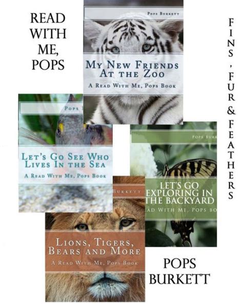 Fins, Fur & Feathers: Read With me, Pops Books 1 - 4 by Pops Burkett, Paperback | Barnes & Noble®