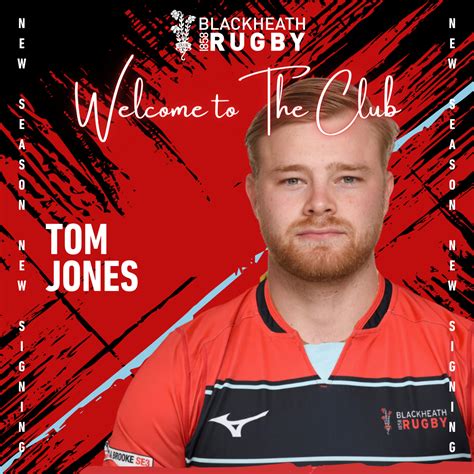 Tom Jones joins the Club - Blackheath Rugby