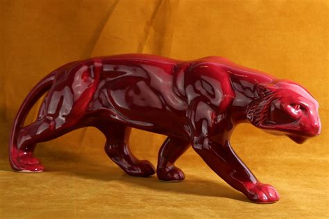 Figur Jaguar Art Deco Original france Porcelan -WH200608352