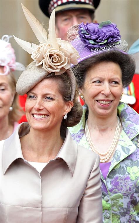 Sophie, Countess of Wessex & Princess Anne, The Princess Royal, at the ...