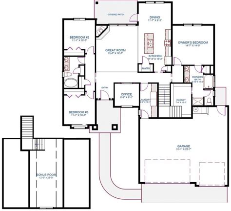 pinewood-floorplan-updated | Biltmore Co. – Meridian Idaho Home Builder