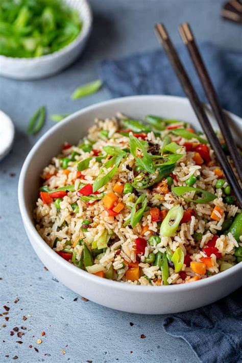 Vegetable Fried Rice (Vegan) - Domestic Gothess