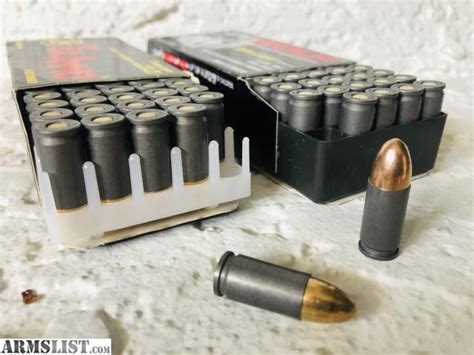 ARMSLIST - For Sale: 9MM AMMO