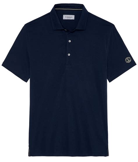 Navy blue color short sleeves polo for men | Quality brand Europann