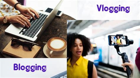 Difference between Blogging and Vlogging