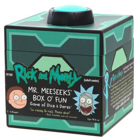 Rick and Morty Mr Meeseeks' box o' fun