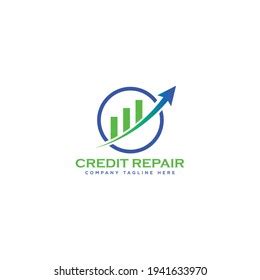 Credit Repair Logo Vector Repair Logo Stock Vector (Royalty Free ...