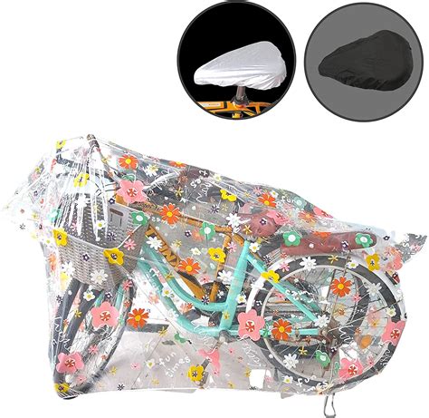 Amazon.com : Bike Cover for 2 Bikes – Cute Clear Outdoor Storage ...