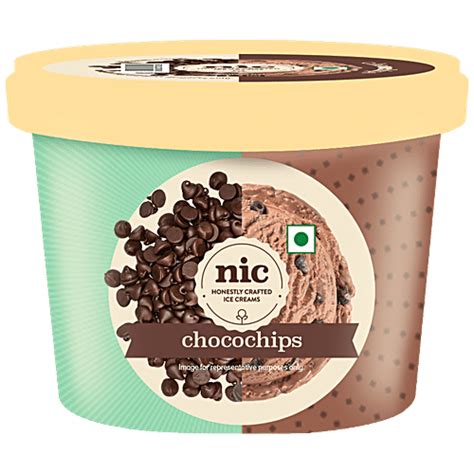 Buy NIC Ice Cream - Chocochips Online at Best Price of Rs 75 - bigbasket