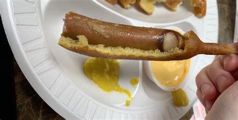 An incredibly troubling Sonic corn dog : r/badfoodporn