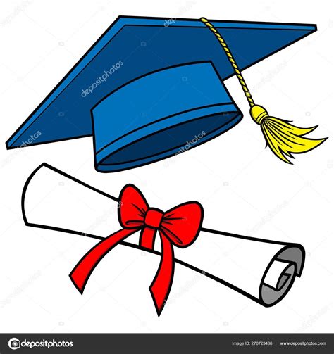 Graduation Diploma Cartoon