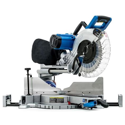 Kobalt 12-in 15-Amp Dual Bevel Sliding Laser Compound Miter Saw at Lowes.com