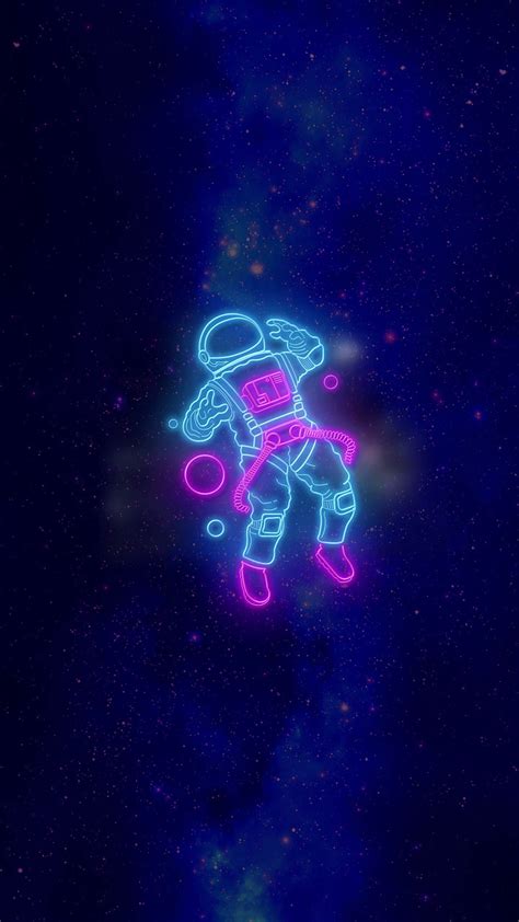 🔥 Download Neon Astronaut Wallpaper iPhone by @chadr90 | Astronaut ...