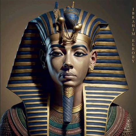 Tutankhamun using midjourney art / artificial intelligence / Egyptian art Egyptian kings ...