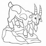 Billy Goat Coloring Pages sketch template