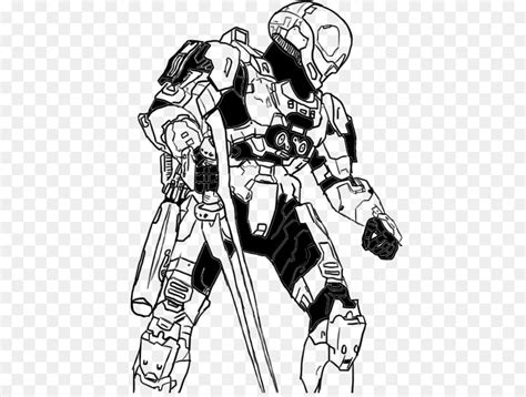 Halo 3 Master Chief Coloring Pages