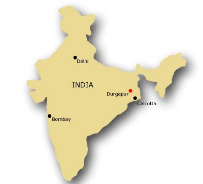 Durgapur Map In India - Vanda Jackelyn