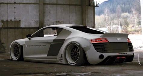 Liberty Walk previews wide body kit for first-gen Audi R8 | Audi r8, Audi, Audi tt