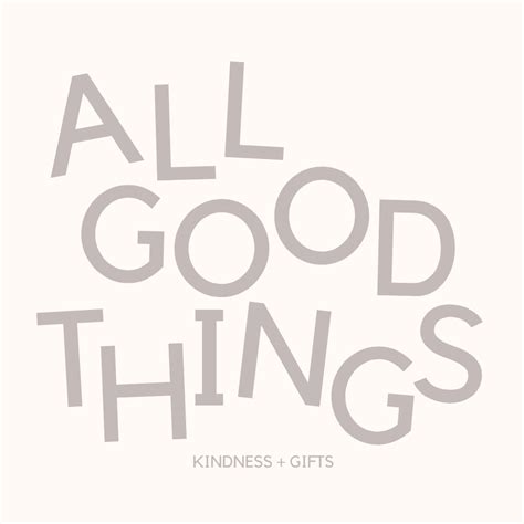 All Good Things