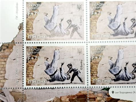 Banksy Street Art - Complete set - Stamp - Postcard (3) - 2023-2023 ...