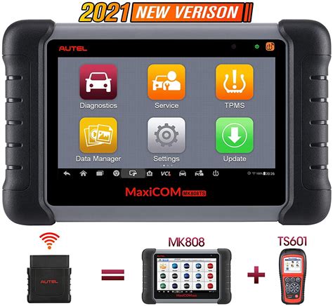 Autel MK808TS MaxiCOM OBD2 Scanner Car Diagnostic Scanner Complete TPMS Functions - Walmart.com ...