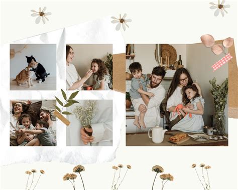 Page 8 - Free and customizable family photo collage templates | Canva