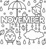 20 Free November Coloring Pages For Kids And Adults sketch template