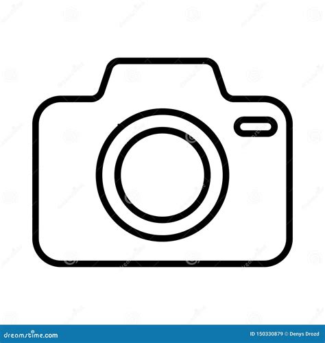 Photo Camera Vector Icon. Cam Vector Icon. Photo Camera Illustration ...