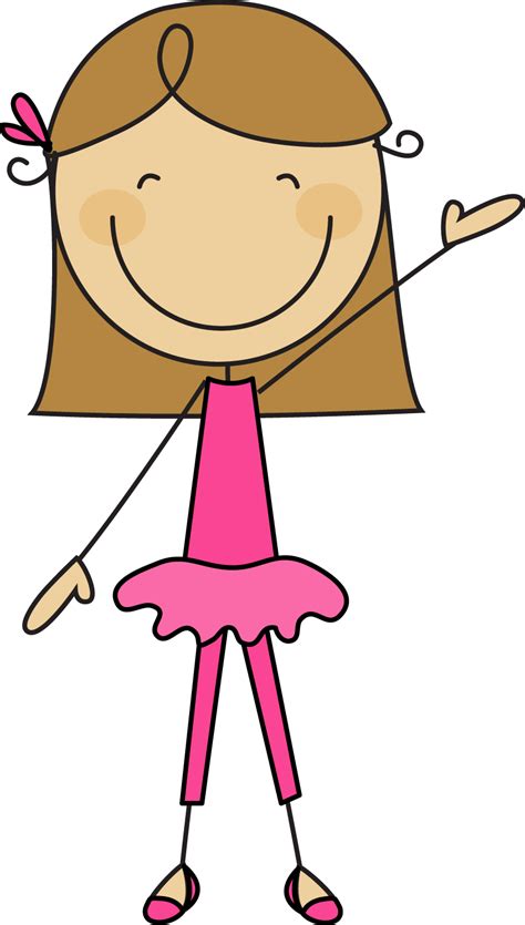 Stick Figure Girls - ClipArt Best