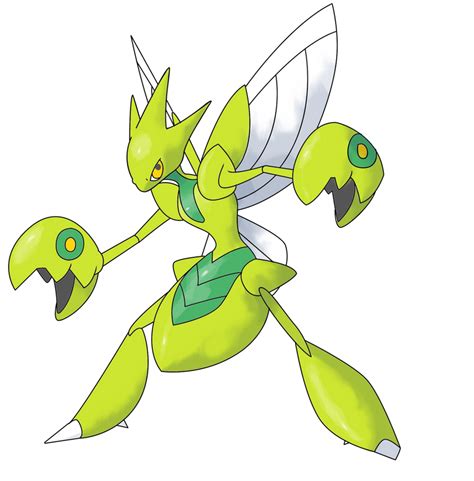 Commission: Shiny Scizor by CherubimonX on DeviantArt