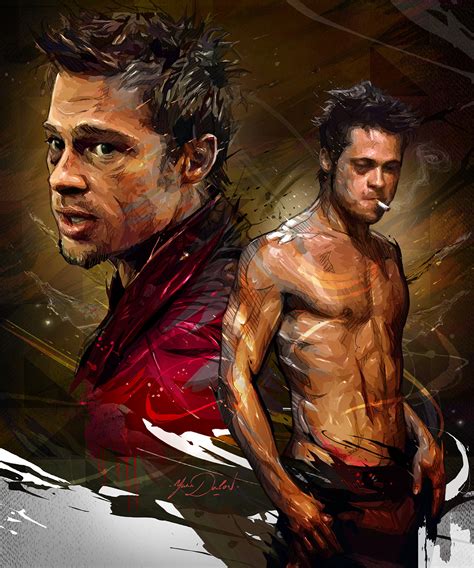 BRAD PITT- FIGHT CLUB on Behance