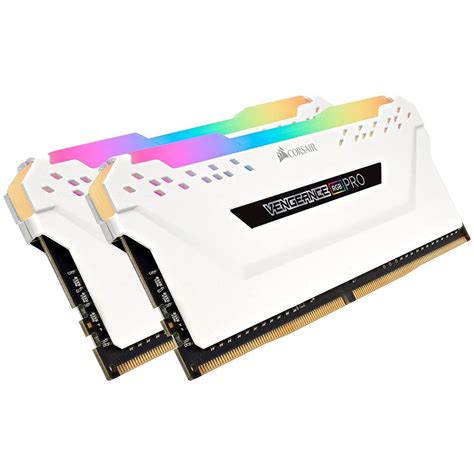 CORSAIR 32GB (2x16GB) Vengeance RGB PRO Beyaz DDR4 3200MHz CL16 Dual Kit Ram - Vatan Bilgisayar