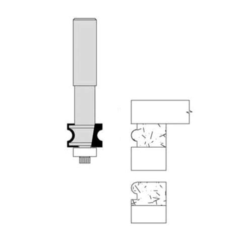 Velepec Router Bits – Edge Bull Nose Bit – Small Town Tools