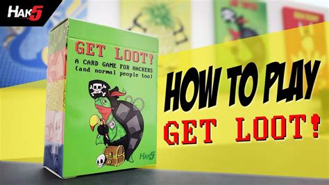 How to Play GET LOOT! - A Card Game for Hackers (and normal people too) - Hak5 - YouTube